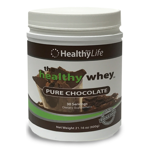 The Healthy Whey - Chocolate - 21oz.