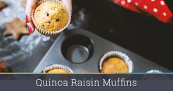 Quinoa Raisin Muffins