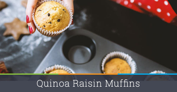 Quinoa Raisin Muffins