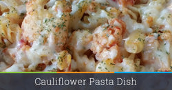 Cauliflower "pasta" dish
